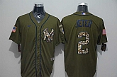 Yankees 2 Derek Jeter Olive 2020 Nike Cool Base Jersey,baseball caps,new era cap wholesale,wholesale hats